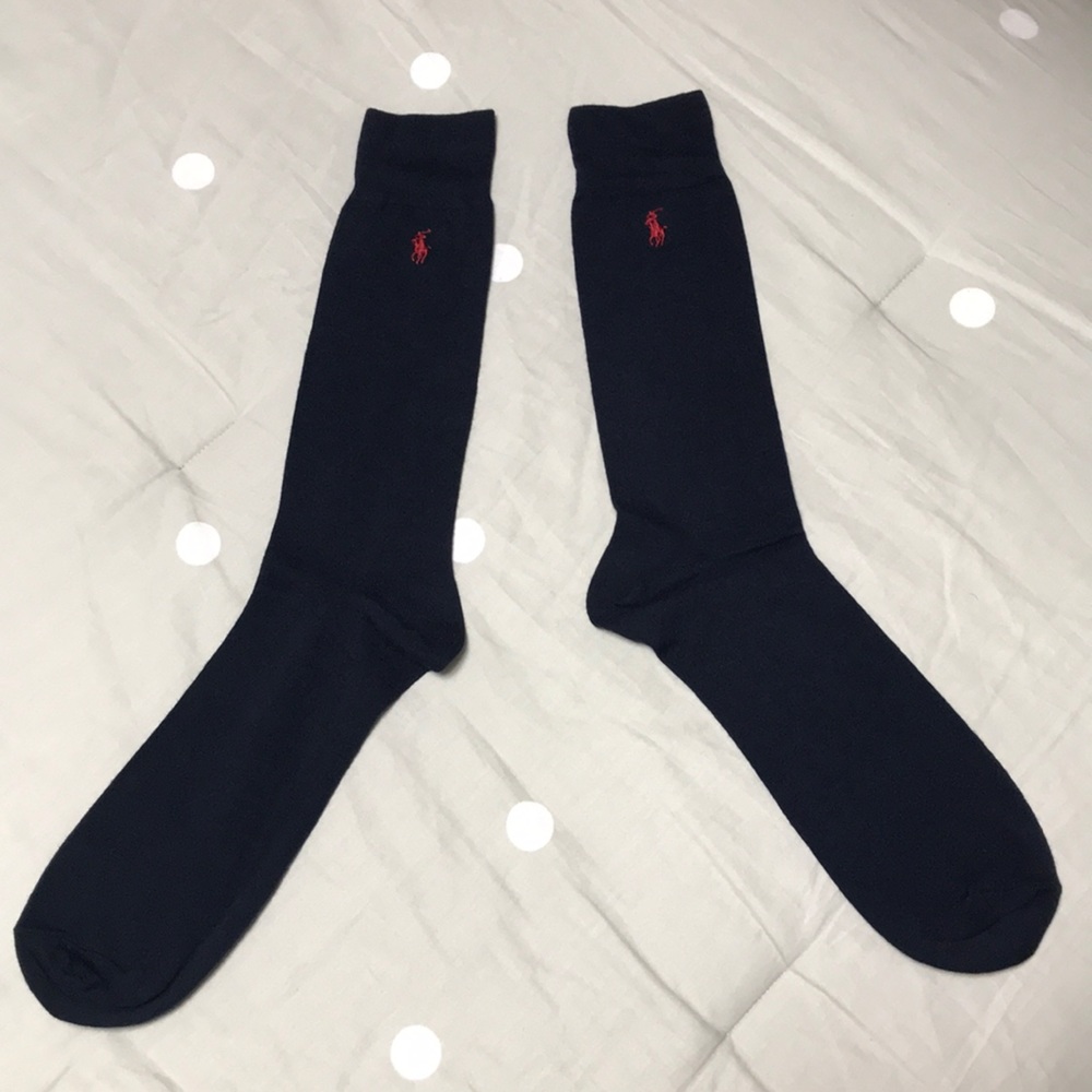 LOT OF 3 NEW MEN’S POLO DRESSY SOCKS SIZE XL
